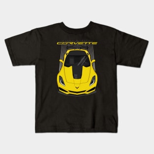 Corvette C7 ZR1 - Yellow Kids T-Shirt